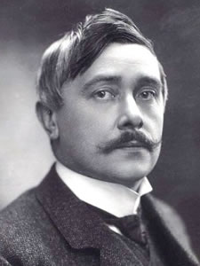 Retrato Maurice Maeterlinck- Par Charles Gerschel — Ce fichier est dérivé de : Maurice de Maeterlinck.jpg:, Domaine public, https://commons.wikimedia.org/w/index.php?curid=20057325